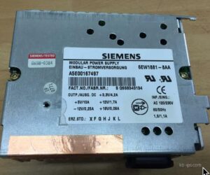 SIEMENS POWER SUPPLY A5E001166828 6EW1811-8AA